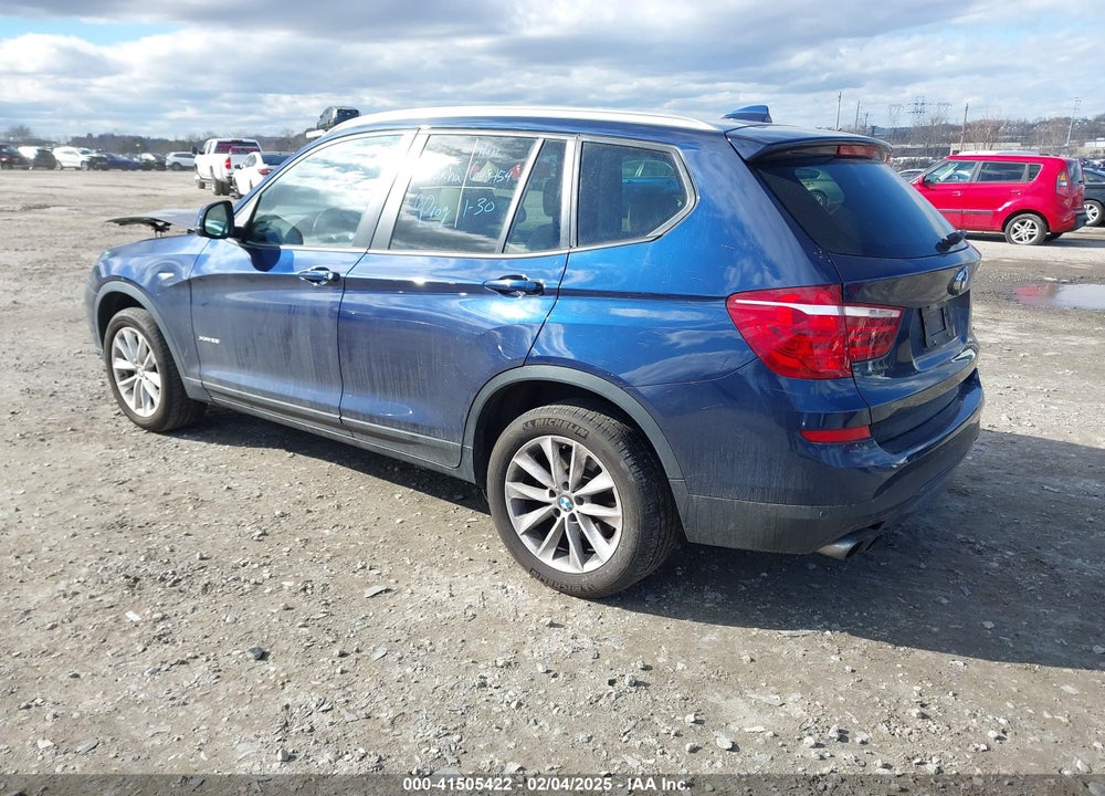2016 BMW X3 XDRIVE28I VIN: 5UXWX9C56G0D81639