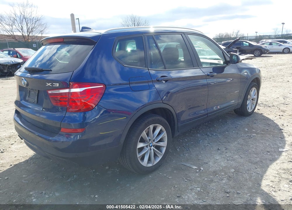 2016 BMW X3 XDRIVE28I VIN: 5UXWX9C56G0D81639