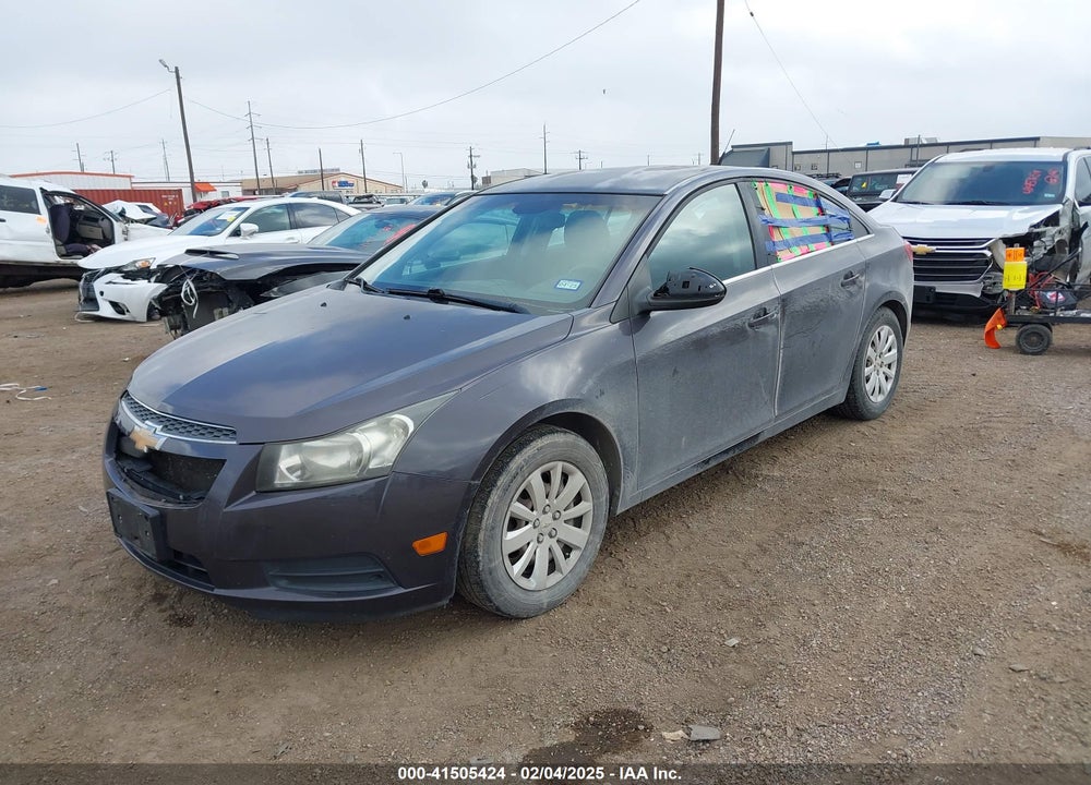 2011 CHEVROLET CRUZE 1LT VIN: 1G1PF5S95B7252853