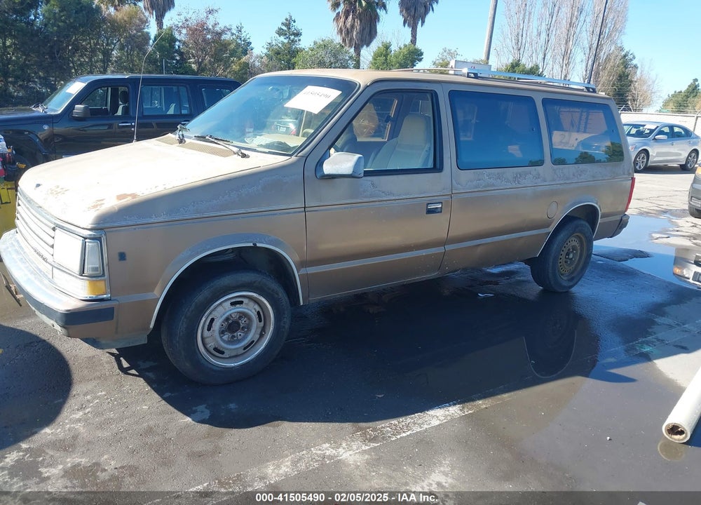 1989 PLYMOUTH GRAND VOYAGER SE VIN: 1P4FH4437KX578519