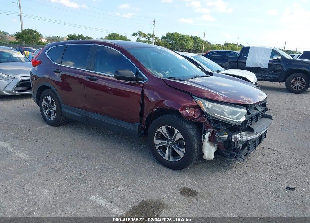 2019 HONDA CR-V LX VIN: 2HKRW5H34KH407844