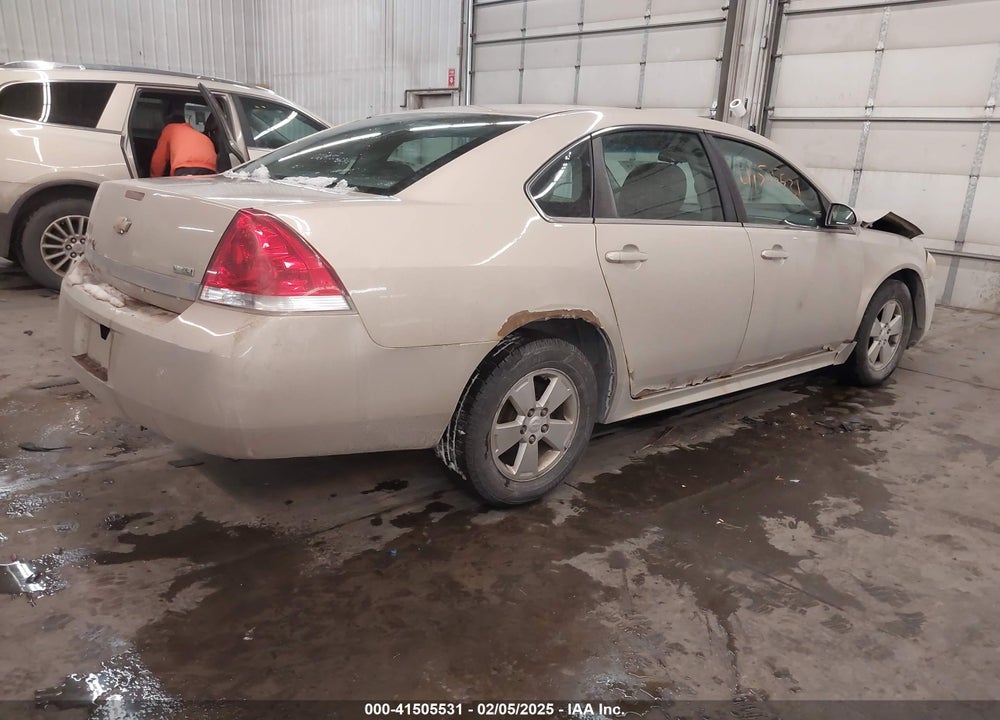 2010 CHEVROLET IMPALA VIN: 2G1WB5EK4A1156858