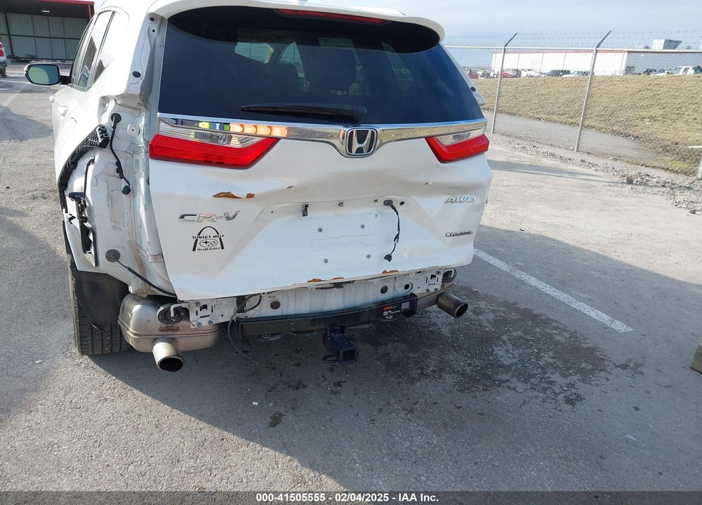 2018 HONDA CR-V TOURING VIN: 5J6RW2H94JL008374
