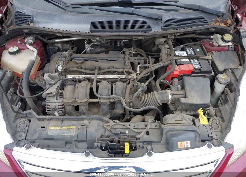 2011 FORD FIESTA VIN: 3FADP4BJ3BM204968