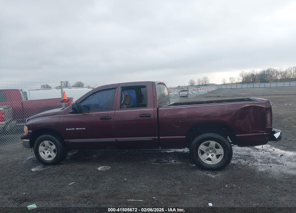 2005 DODGE RAM 1500 SLT/LARAMIE VIN: 1D7HA18D55S103218