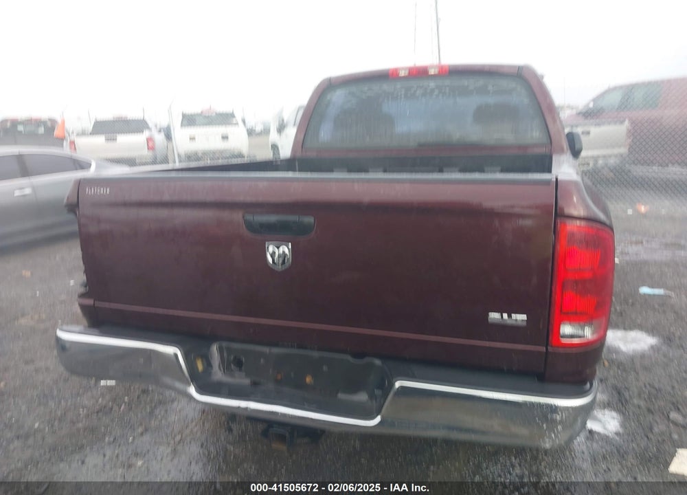2005 DODGE RAM 1500 SLT/LARAMIE VIN: 1D7HA18D55S103218