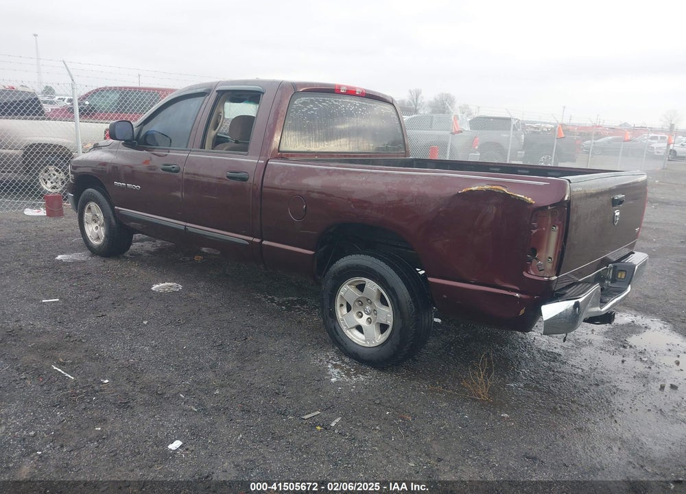 2005 DODGE RAM 1500 SLT/LARAMIE VIN: 1D7HA18D55S103218