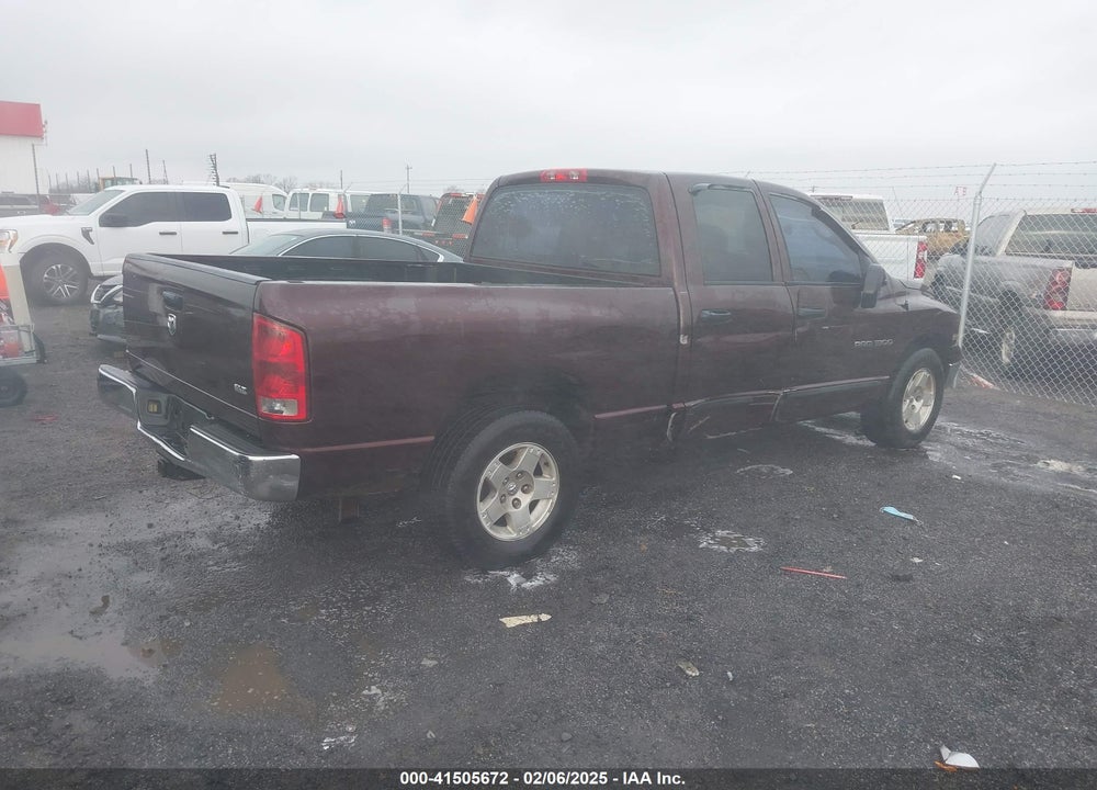 2005 DODGE RAM 1500 SLT/LARAMIE VIN: 1D7HA18D55S103218