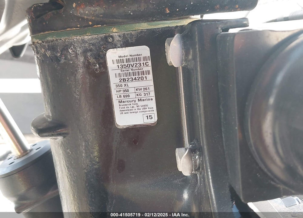2016 TIDEWATER OTHER VIN: NLPCB118J516