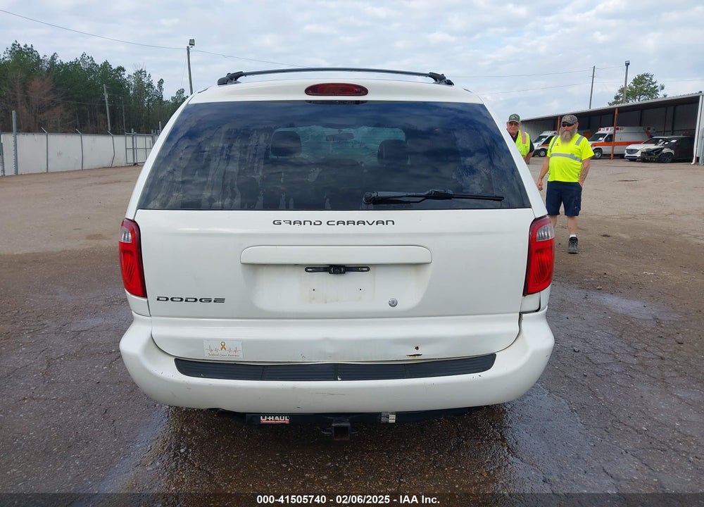 2007 DODGE GRAND CARAVAN SXT VIN: 2D4GP44L17R174247