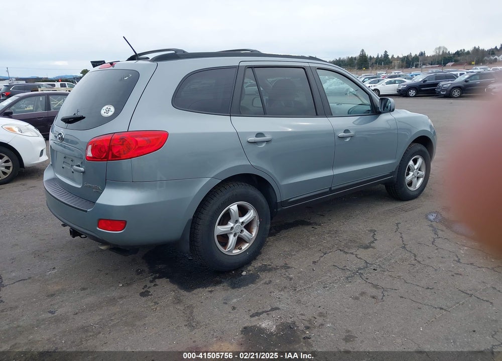 2008 HYUNDAI SANTA FE GLS VIN: 5NMSG73D38H194899