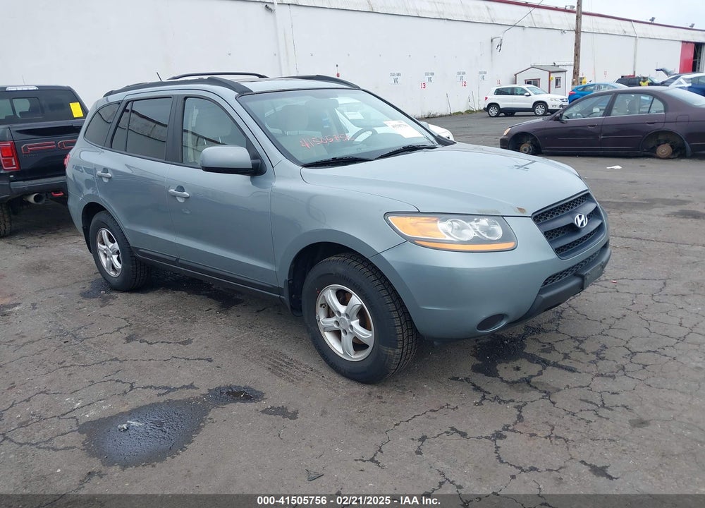2008 HYUNDAI SANTA FE GLS VIN: 5NMSG73D38H194899