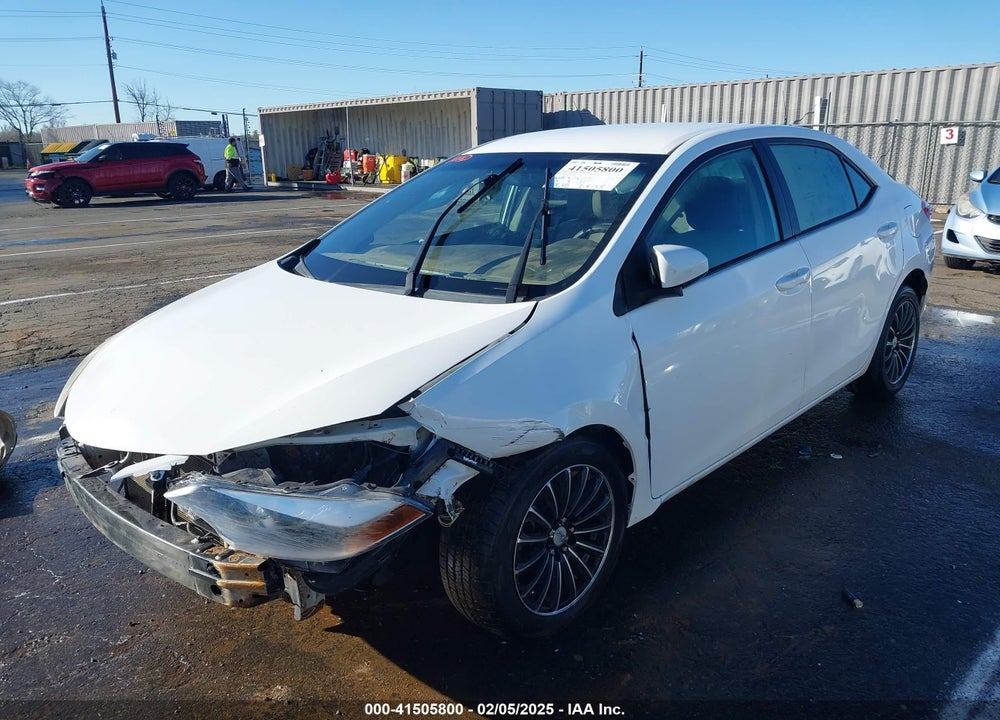 2016 TOYOTA COROLLA VIN: 5YFBURHEXGP397847