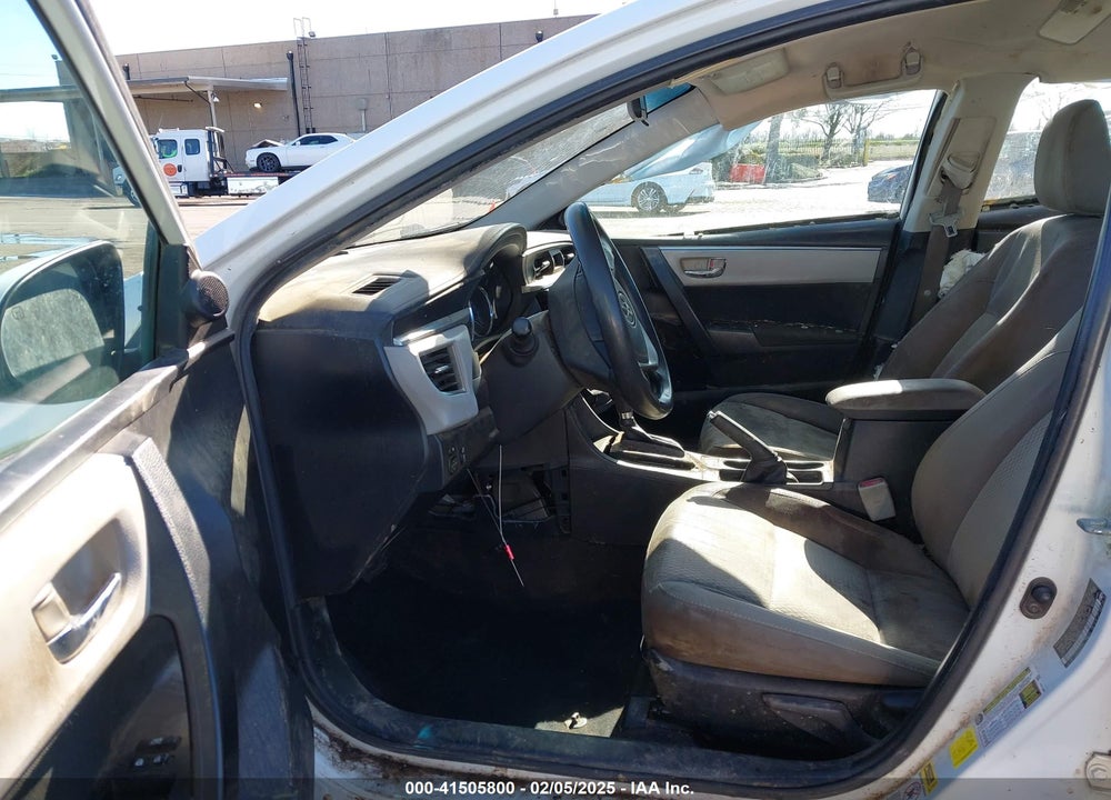 2016 TOYOTA COROLLA VIN: 5YFBURHEXGP397847