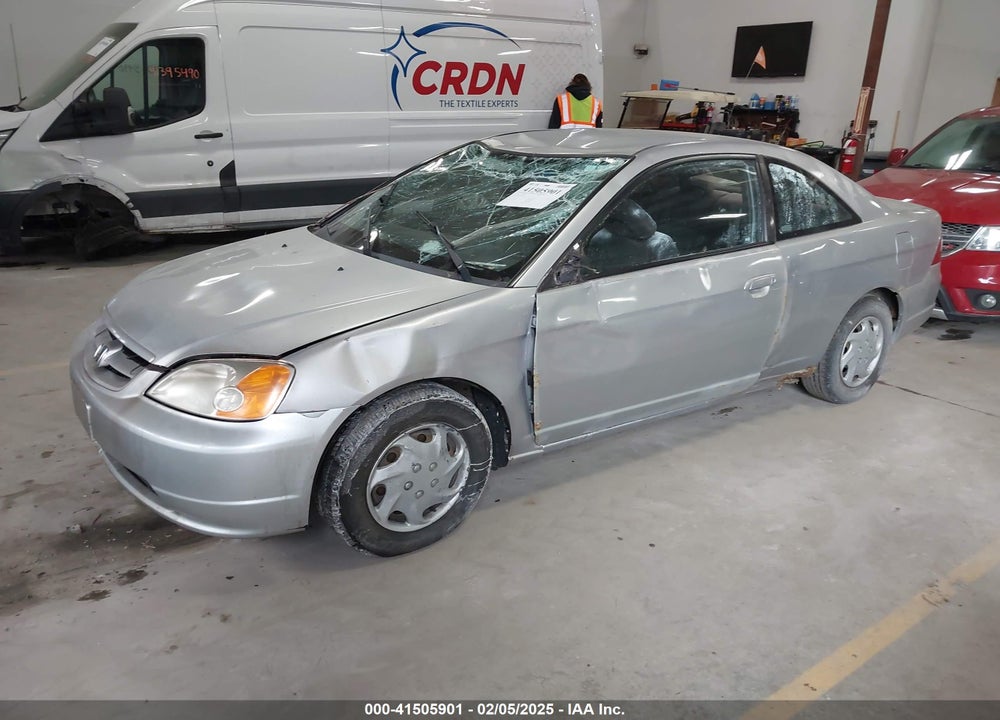 2003 HONDA CIVIC VIN: 1HGEM22503L014323