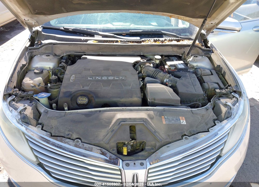 2014 LINCOLN MKZ VIN: 3LN6L2GK2ER817686