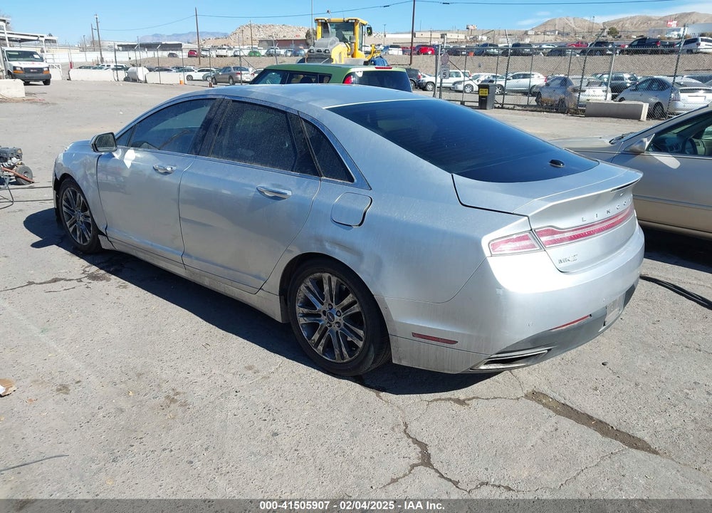 2014 LINCOLN MKZ VIN: 3LN6L2GK2ER817686