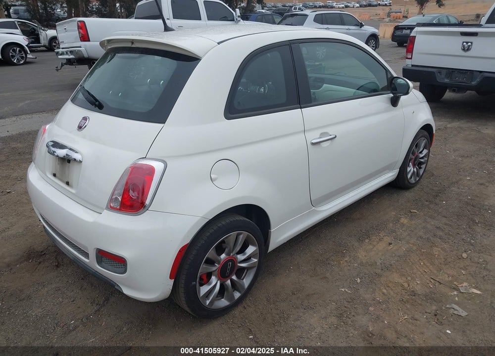 2015 FIAT 500 SPORT VIN: 3C3CFFBRXFT601782