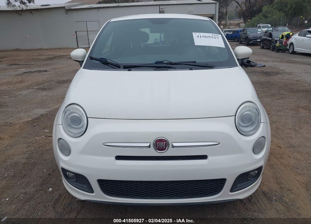 2015 FIAT 500 SPORT VIN: 3C3CFFBRXFT601782