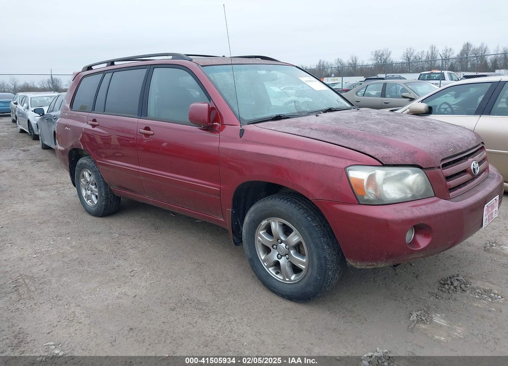 2007 TOYOTA HIGHLANDER VIN: JTEHP21A670194069