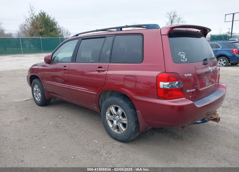 2007 TOYOTA HIGHLANDER VIN: JTEHP21A670194069