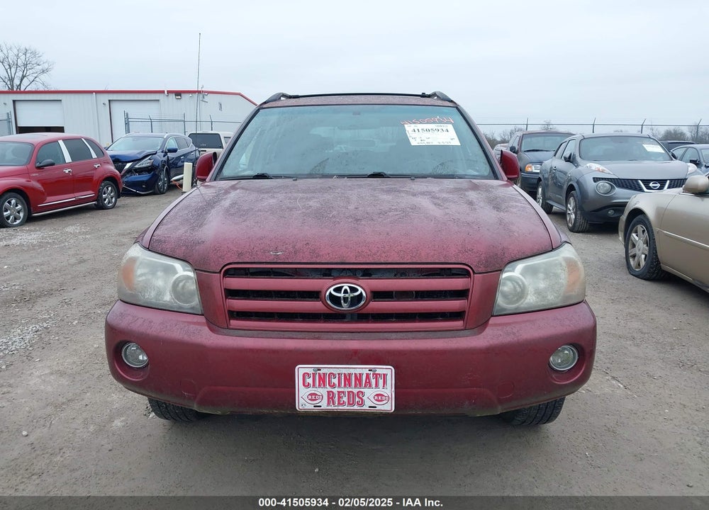 2007 TOYOTA HIGHLANDER VIN: JTEHP21A670194069