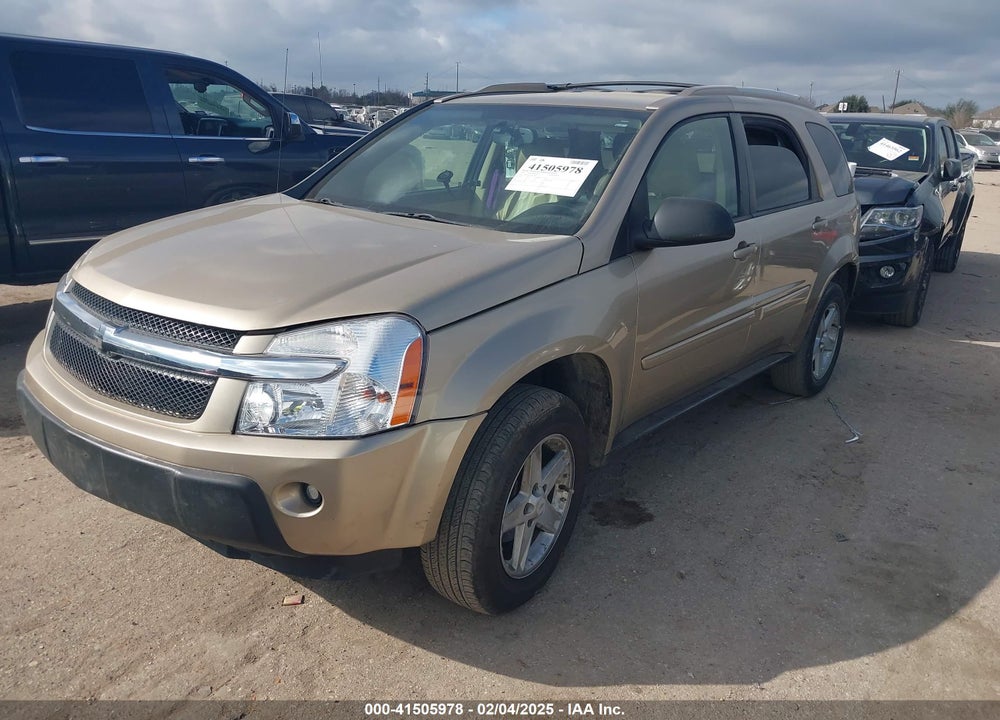 2005 CHEVROLET EQUINOX LT VIN: 2CNDL63F556167072