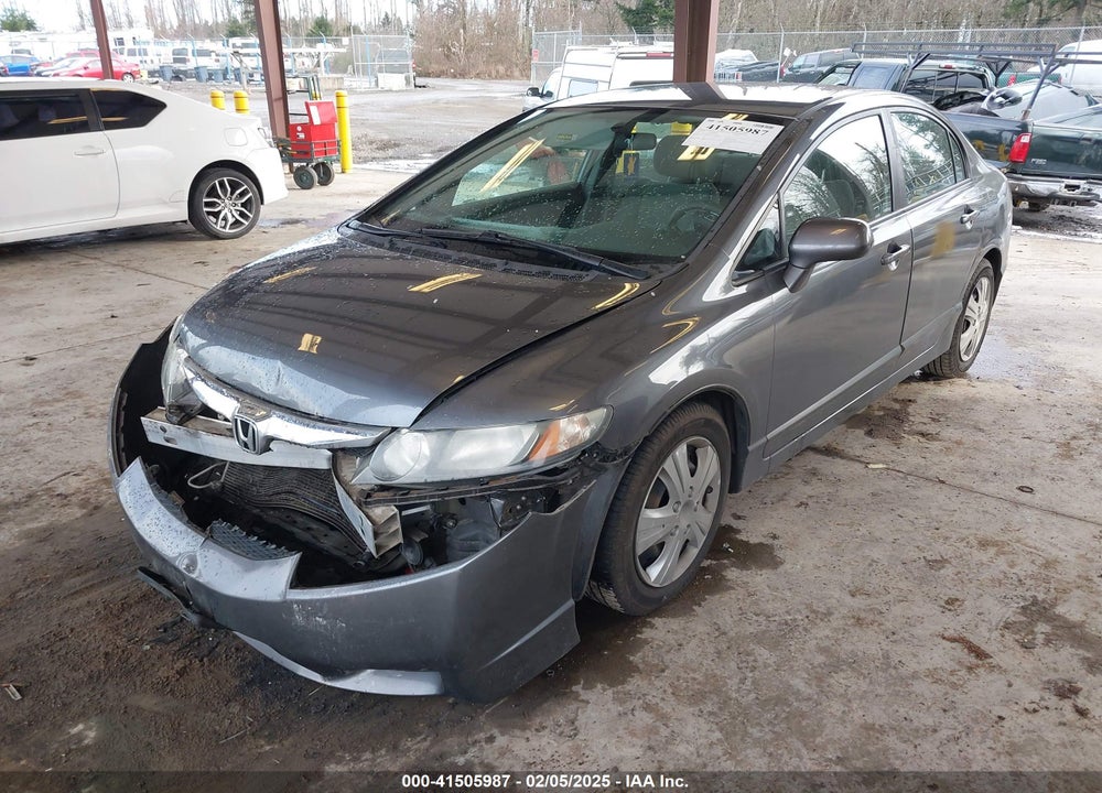 2010 HONDA CIVIC LX VIN: 19XFA1F54AE032443