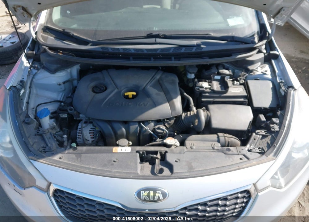 2016 KIA FORTE VIN: KNAFK4A69G5518780
