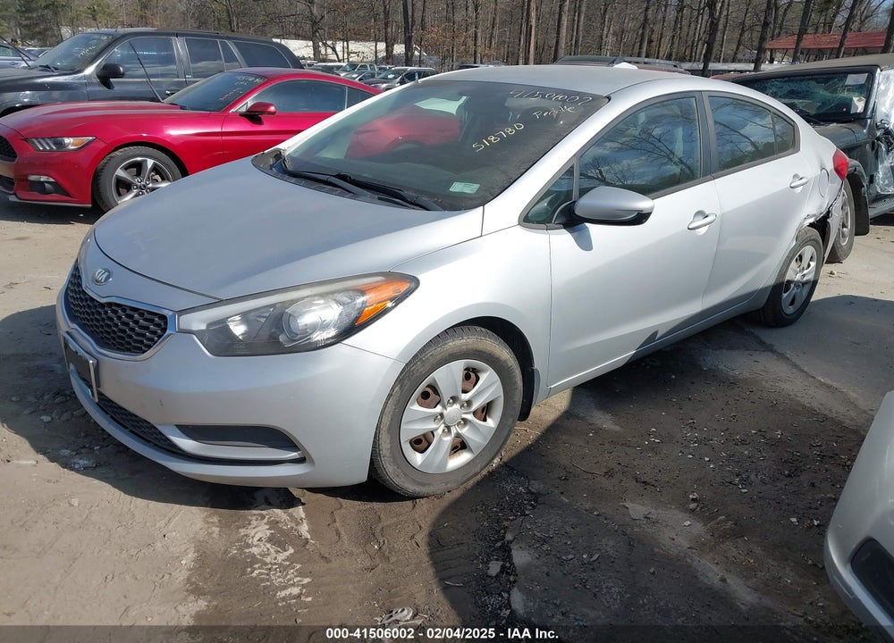 2016 KIA FORTE VIN: KNAFK4A69G5518780