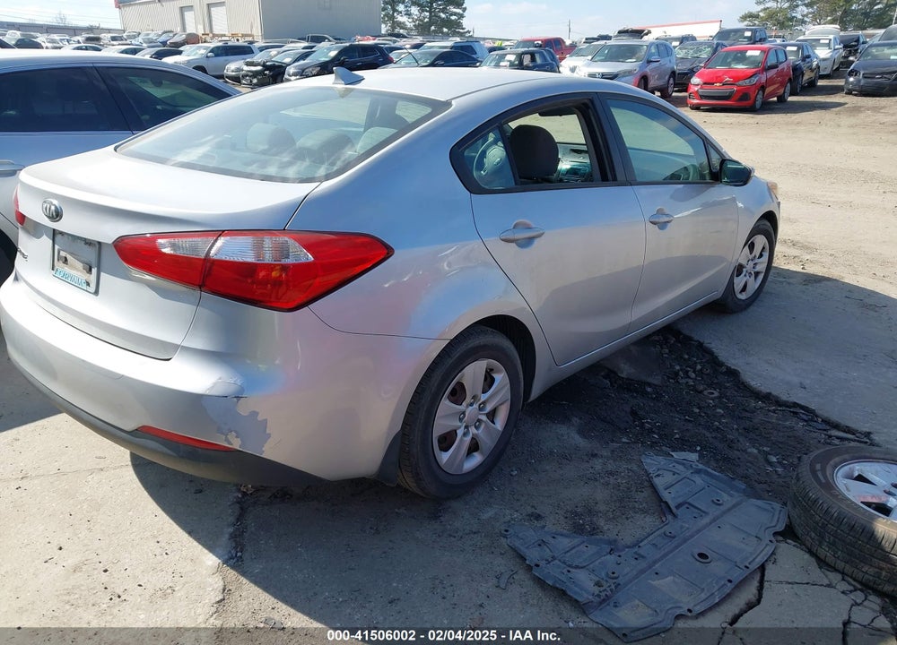 2016 KIA FORTE VIN: KNAFK4A69G5518780