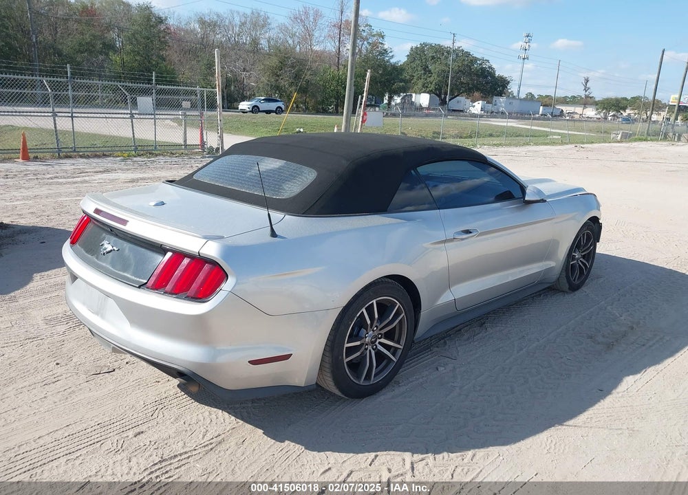 2015 FORD MUSTANG ECOBOOST PREMIUM VIN: 1FATP8UH7F5363744