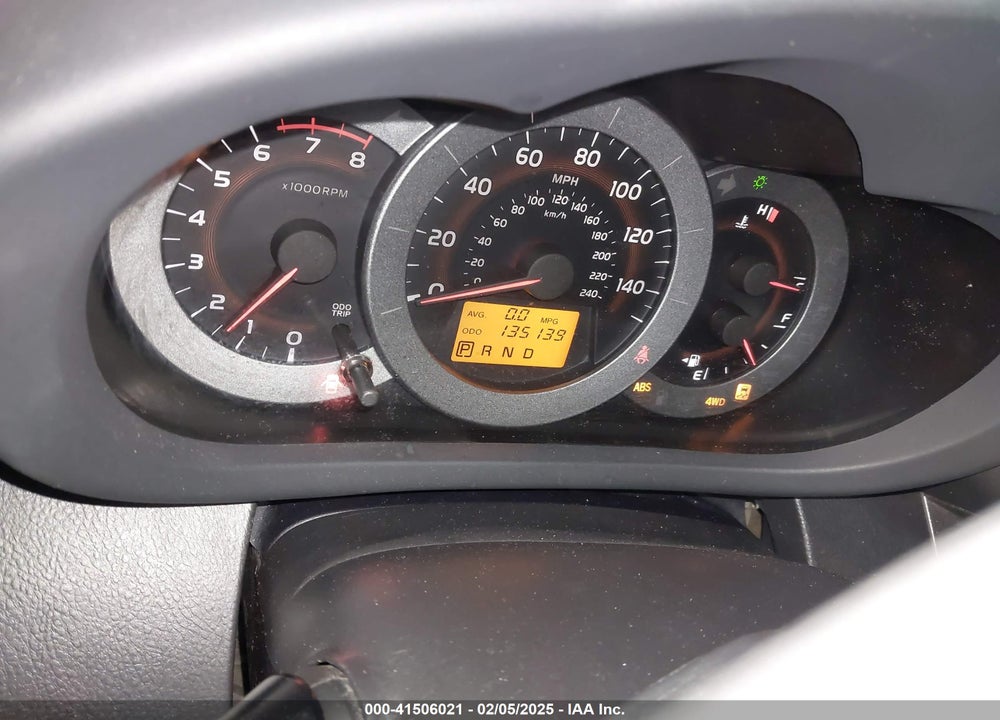 2010 TOYOTA RAV4 SPORT VIN: JTMRK4DV5A5095920