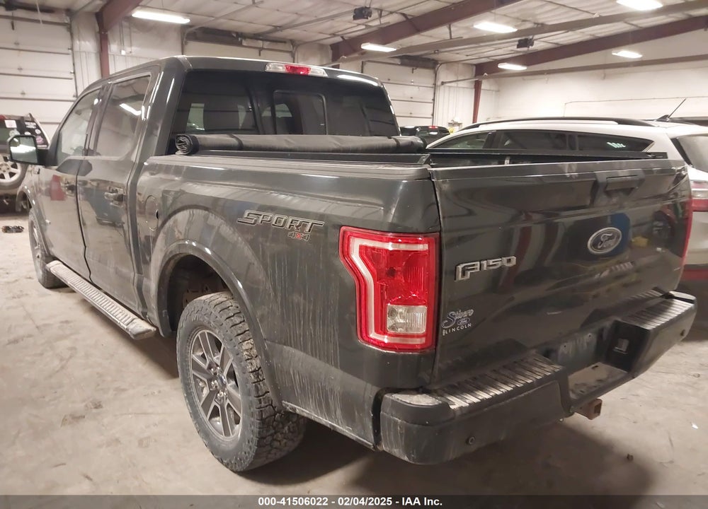 2017 FORD F-150 VIN: 1FTEW1EP3HKD25225