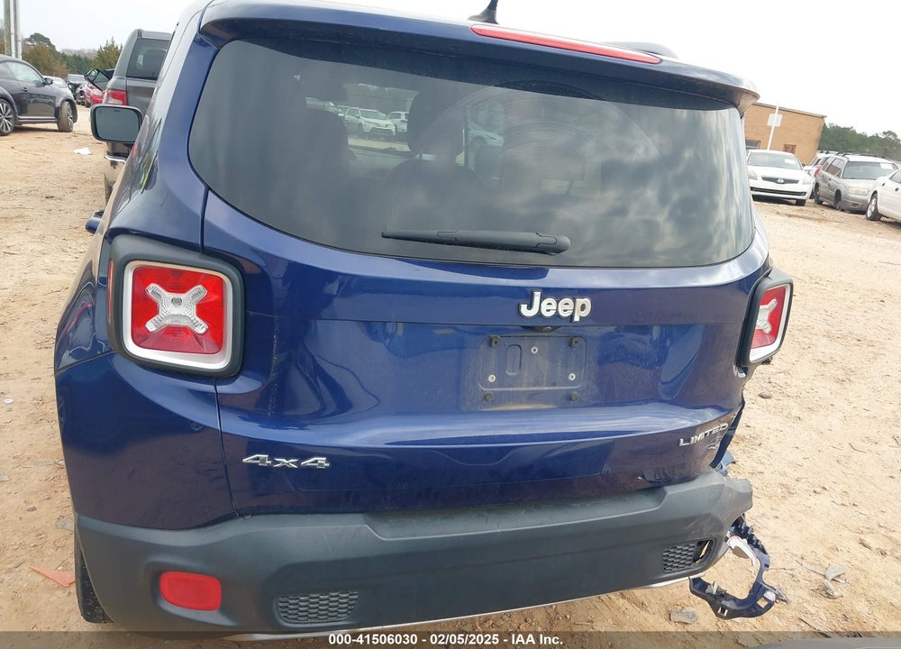 2017 JEEP RENEGADE LIMITED 4X4 VIN: ZACCJBDB9HPE72768