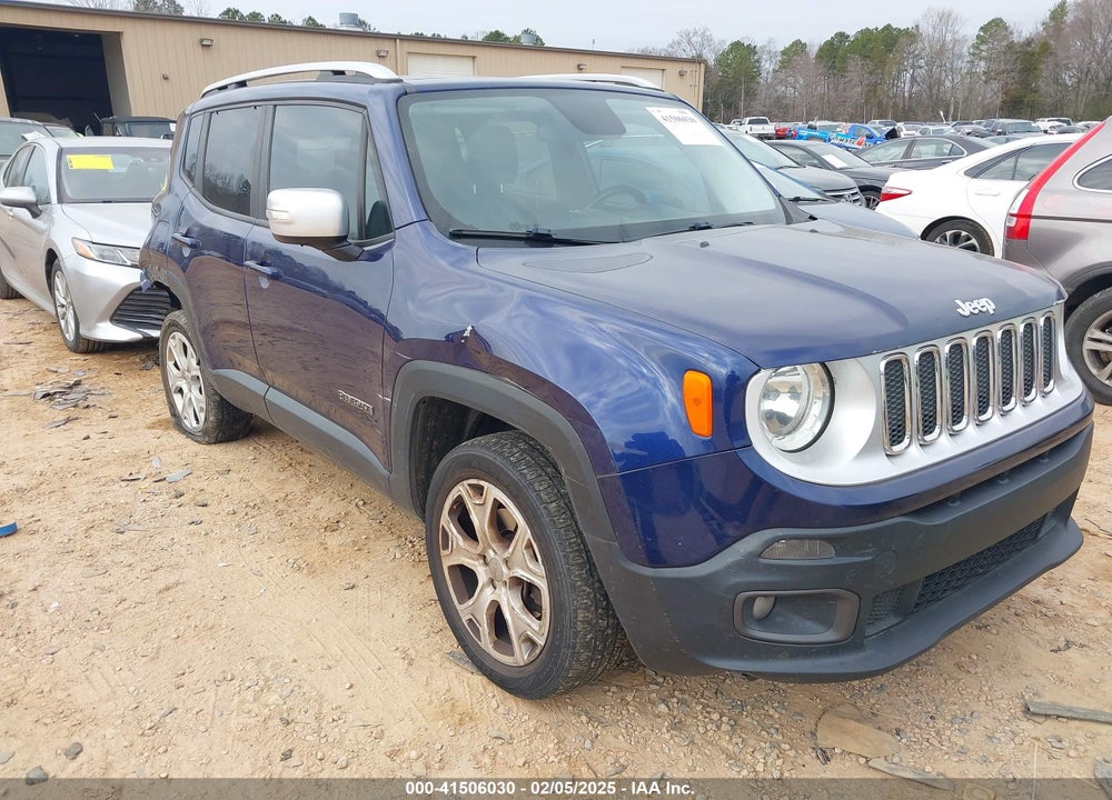 2017 JEEP RENEGADE LIMITED 4X4 VIN: ZACCJBDB9HPE72768