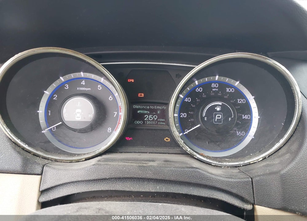 2011 HYUNDAI SONATA VIN: 5NPEB4AC7BH012992