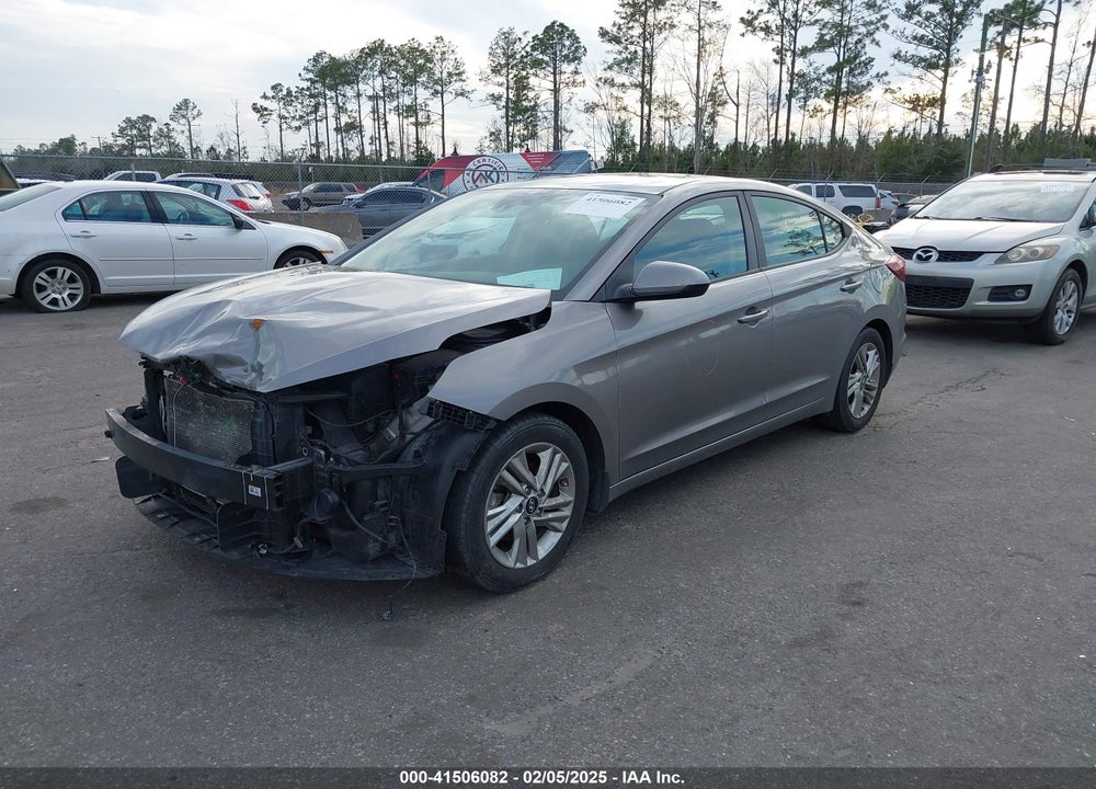 2020 HYUNDAI ELANTRA VIN: KMHD84LF0LU915845