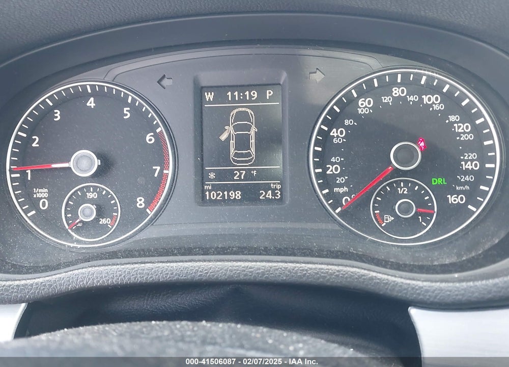 2013 VOLKSWAGEN PASSAT 2.5L SE VIN: 1VWBP7A33DC142401