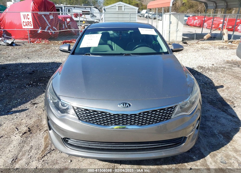 2016 KIA OPTIMA VIN: 5XXGU4L3XGG052034