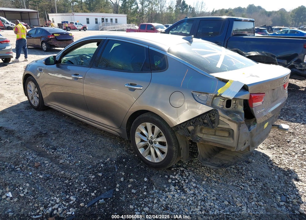 2016 KIA OPTIMA VIN: 5XXGU4L3XGG052034