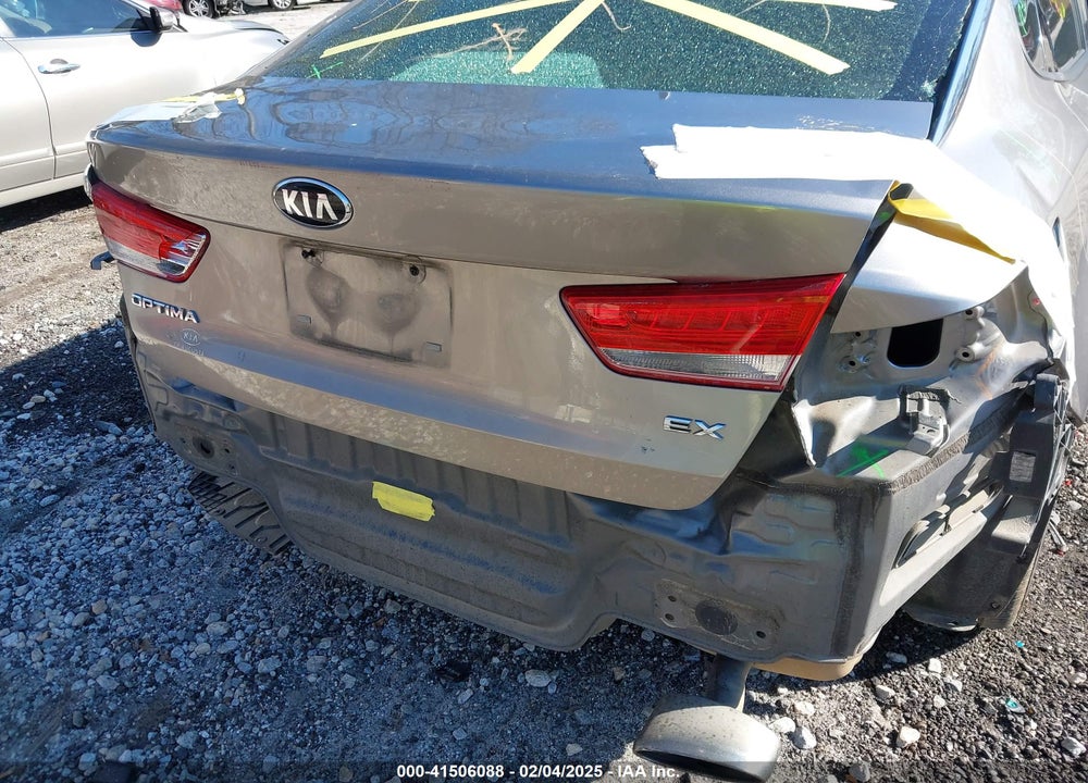 2016 KIA OPTIMA VIN: 5XXGU4L3XGG052034
