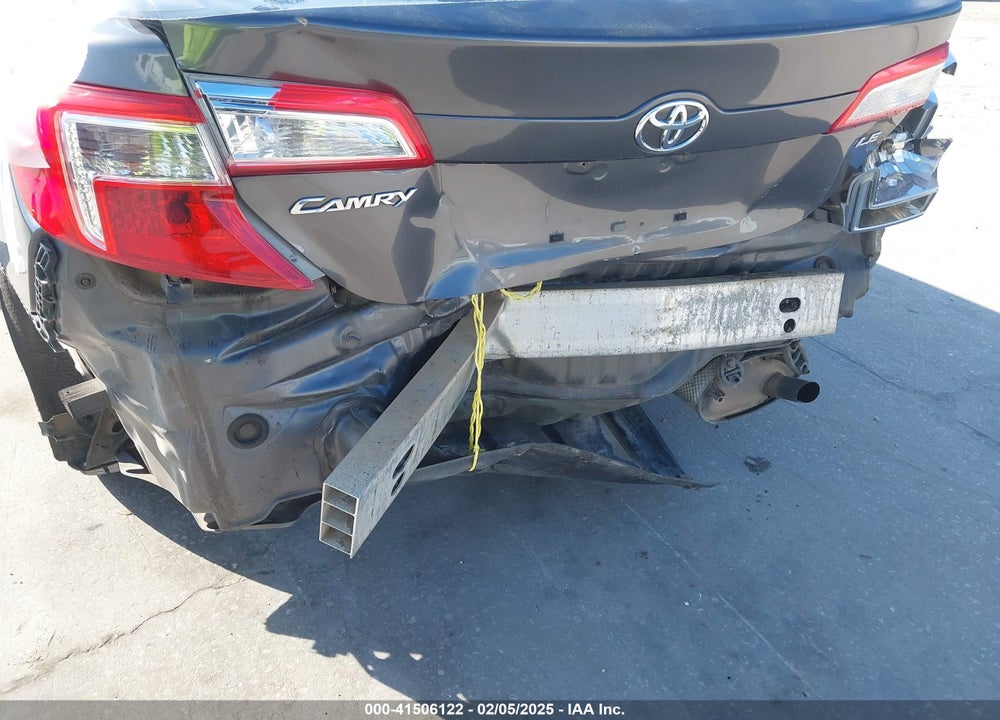 2013 TOYOTA CAMRY LE VIN: 4T1BF1FK7DU653571