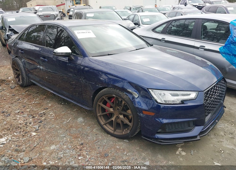 2018 AUDI S4 VIN: WAUB4AF43JA002301