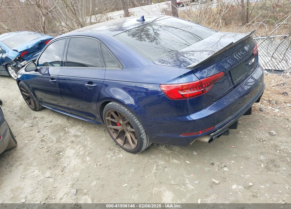 2018 AUDI S4 VIN: WAUB4AF43JA002301