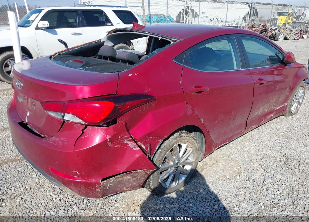 2015 HYUNDAI ELANTRA VIN: 5NPDH4AE4FH561292