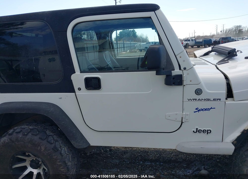 1997 JEEP WRANGLER SPORT VIN: 1J4FY19S3VP459075