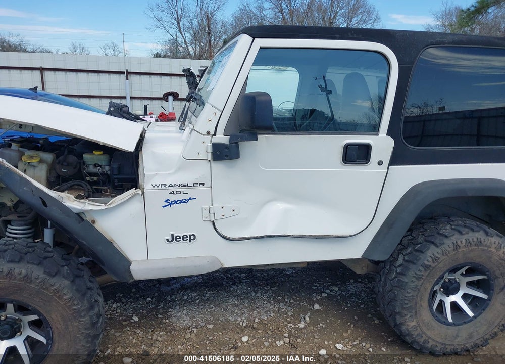 1997 JEEP WRANGLER SPORT VIN: 1J4FY19S3VP459075