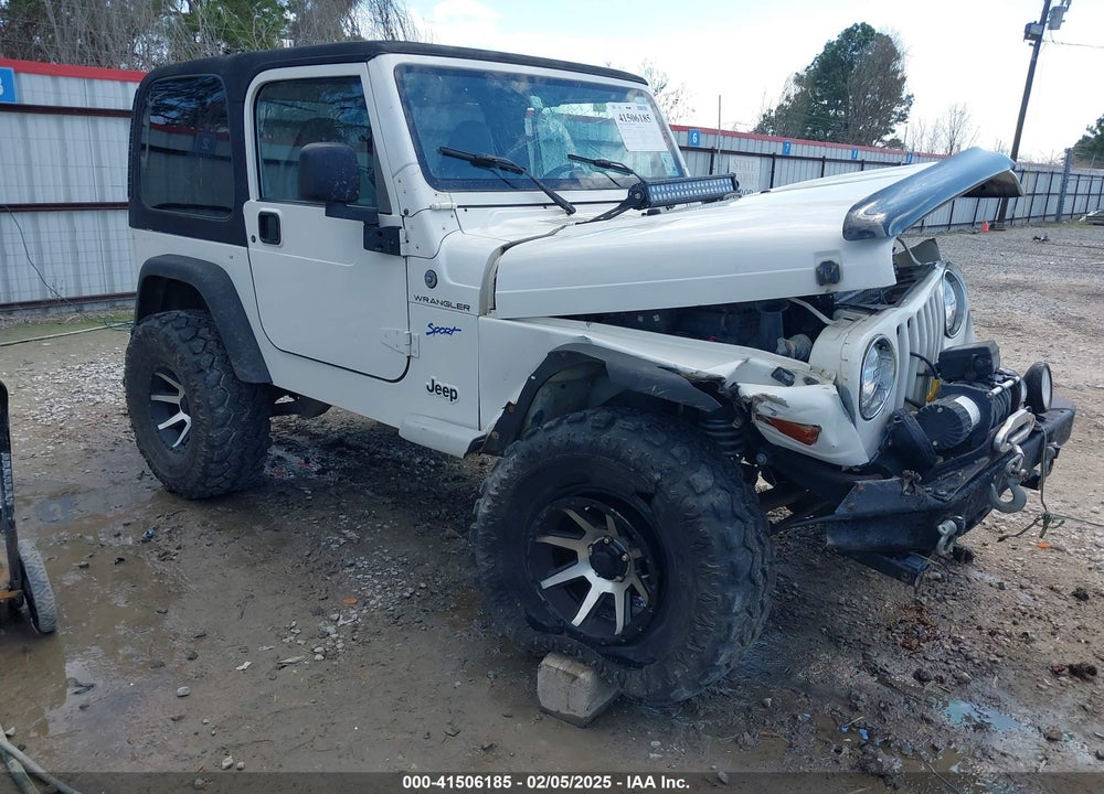1997 JEEP WRANGLER SPORT VIN: 1J4FY19S3VP459075