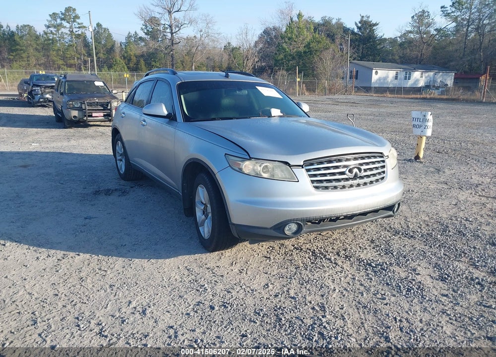 2004 INFINITI FX35 VIN: JNRAS08W74X211667
